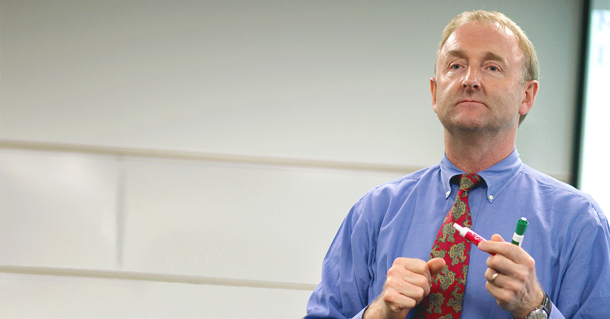 GraziadioSchool's tweet photo. We're incredibly proud to recognize Dr. John Mooney for receiving the "Howard A. White Award Teaching Excellence Award." Read more here: https://t.co/OsyJmjJYwR #Awards #DistinguishedFaculty #Faculty #TeachingAward https://t.co/3JgstQJZTx
