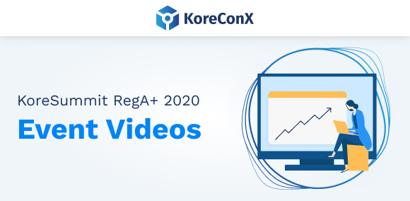 KoreSummit RegA+ 2020 Videos
​​KoreSummit is all about education, Watch video,  first-hand knowledge from leading thought leaders to help you in your journey to capital raising.​
​​buff.ly/35vuiCr
#koresummit #koreconx #rega2020 #digitalsecurities #equitycrowdfunding