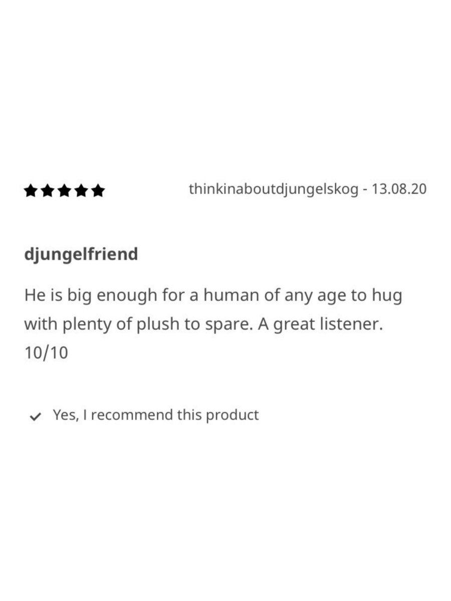 he is big enough for a human of any age to hug