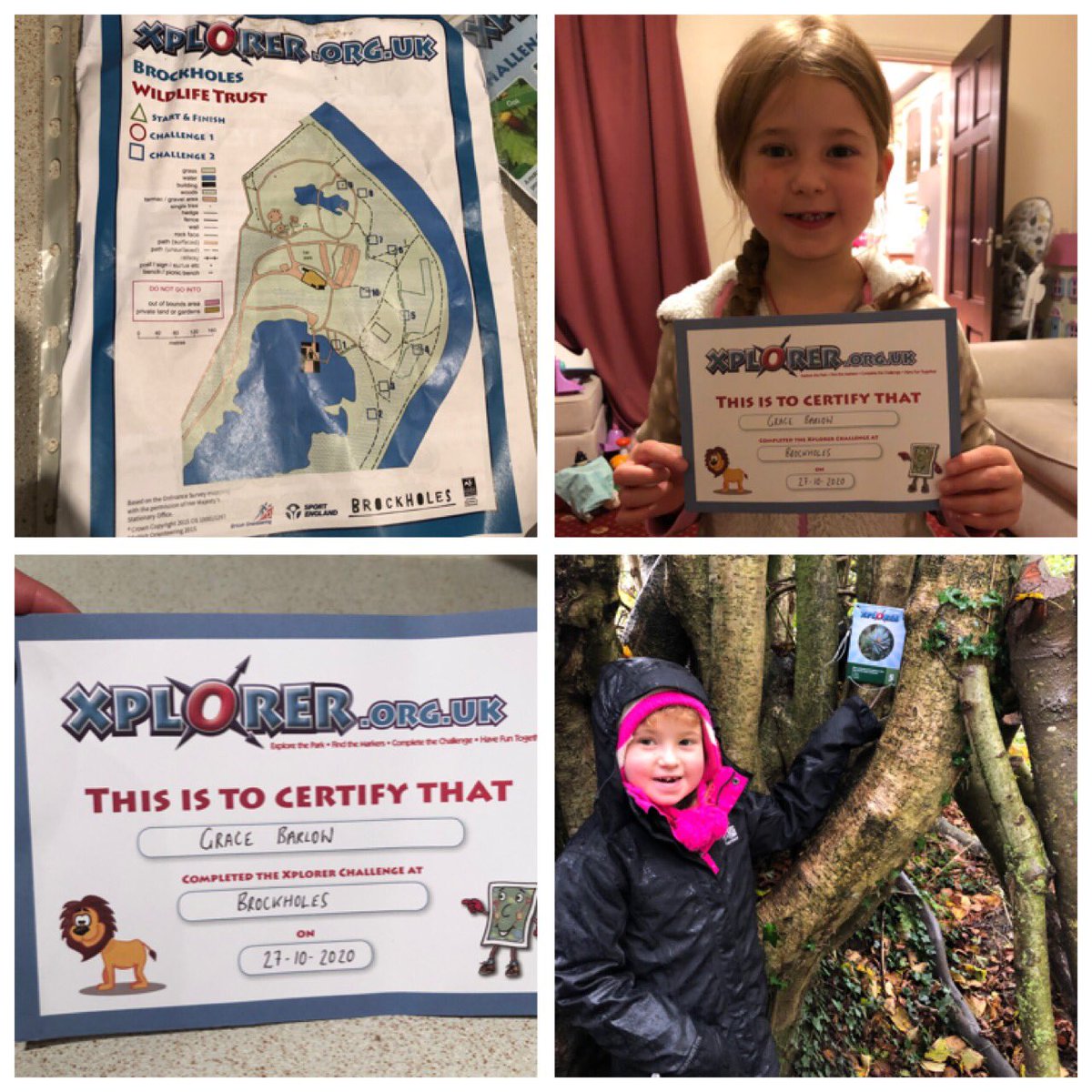MichelleB17's tweet photo. Grace has done super map reading today, some great team work too at time around Brockholes Nature Reserve for the Xplorer Challenge 2 !! #brockholesnaturereserve #teamwork #challenge2 #rainyday #mud #certificate #xplorer #makingmemories2020 @HelmshoreSchool https://t.co/JuNmcLUFZH