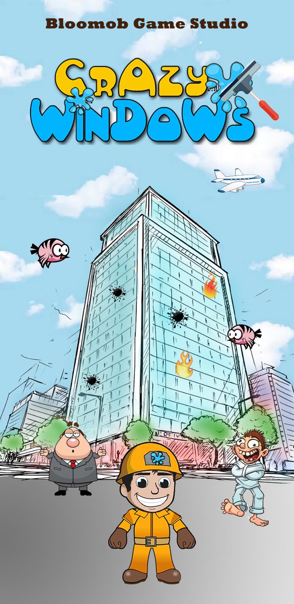 BloomobCom's tweet photo. Crazy Windows 2.20. Have fun!
Clean all the windows in the shortest possible time
Available on Google Playstore
https://t.co/iNJqJVDEJZ
#madewithunity3d #unity3d #gamedev #gameart #gameplay #unity #games #videogames #apps #android #gameworld #indiegame #indiedev #gamers #indie https://t.co/Txw2dXEzxk