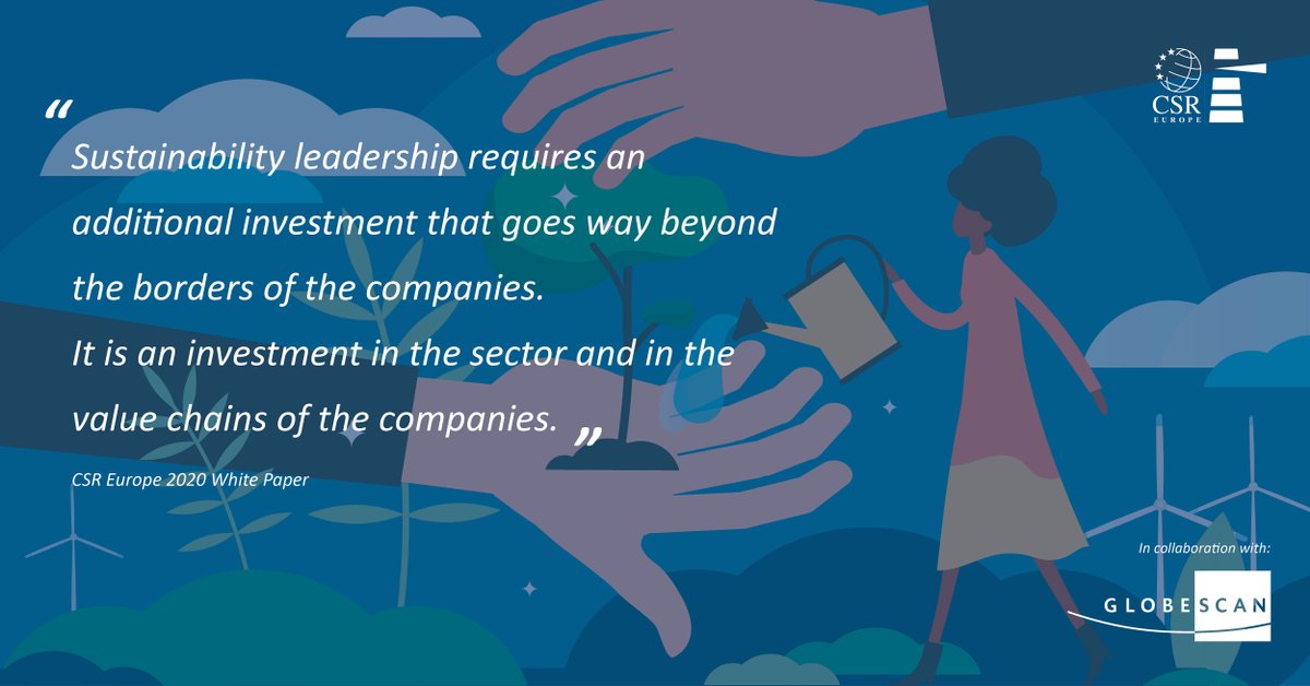 GlobeScan's tweet photo. Sustainability #leadership requires an additional investment that goes way beyond the borders of the companies.
Read more in the newly-published @CSREuropeOrg @GlobeScan #whitepaper written by @Stefancrets and @cdjcoulter: https://t.co/tXnjktx9Hb #Pact4EU https://t.co/XWJ6JAbaon
