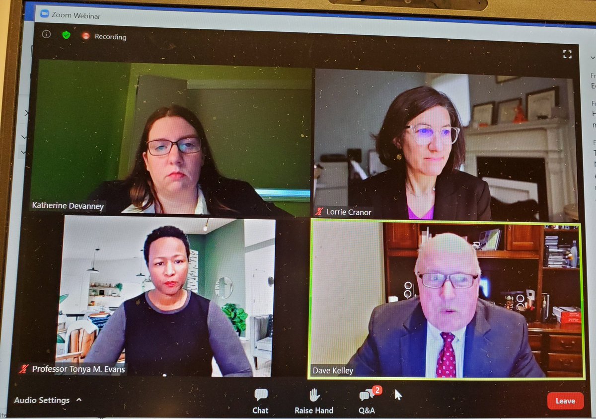 CrowdieAdvisors's tweet photo. My #favoriteprofessor @IPProfEvans is just glowing on this #NASAA panel discussing regulatory concerns in remote work settings. https://t.co/DivMvbOVqG