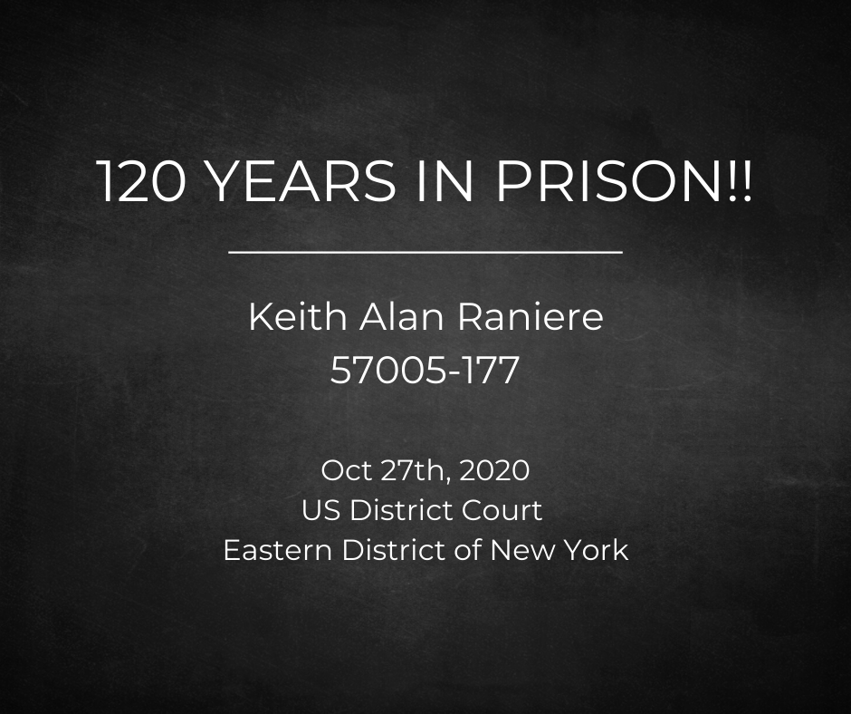 markvicente's tweet photo. 120 Years! #justice #nxivm #thevowHBO @TheVowHBO @EDNYnews @FBI @edny https://t.co/mCR7uBnsWy
