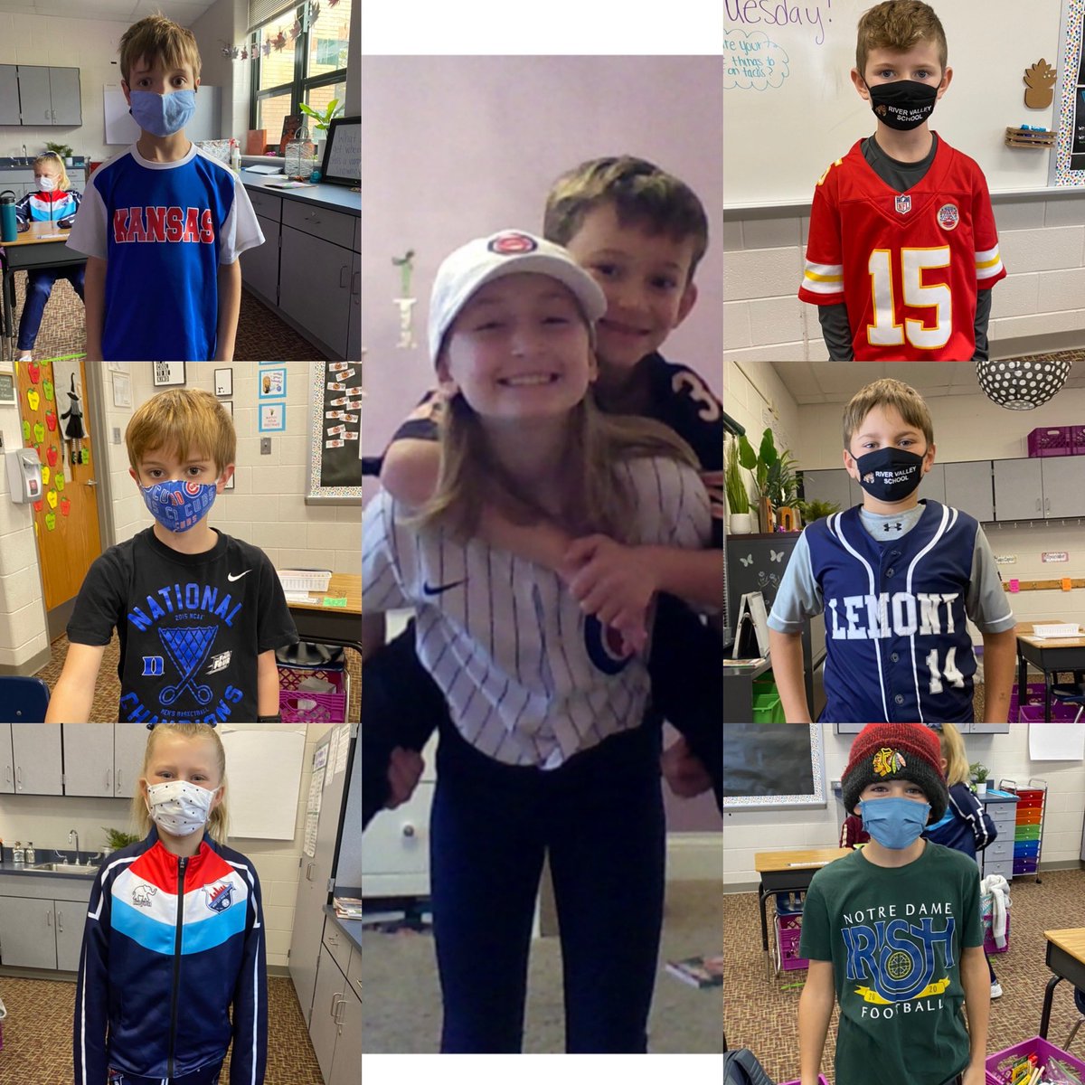 4MissBrothers's tweet photo. Day 2 of spirit week was a success in our room and at home! #rvresilient #rvspiritweek #sd113a https://t.co/SCs9aiQgLN
