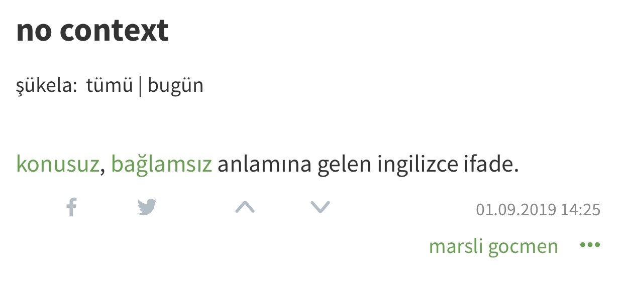 No Context Eksi Sozluk Noocontexteksi Twitter