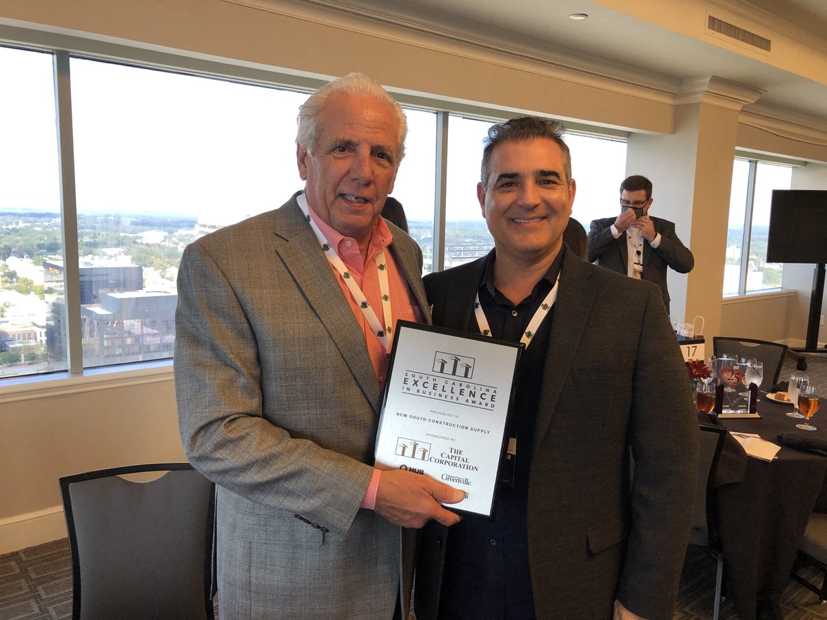 We're proud to have been honored with a South Carolina Excellence in Business Award today for Employee Retention. Congrats to all winners, and stay tuned for more photos in coming days from the luncheon that also honored South Carolina's Fastest Growing Companies. #KnowHowCanDo