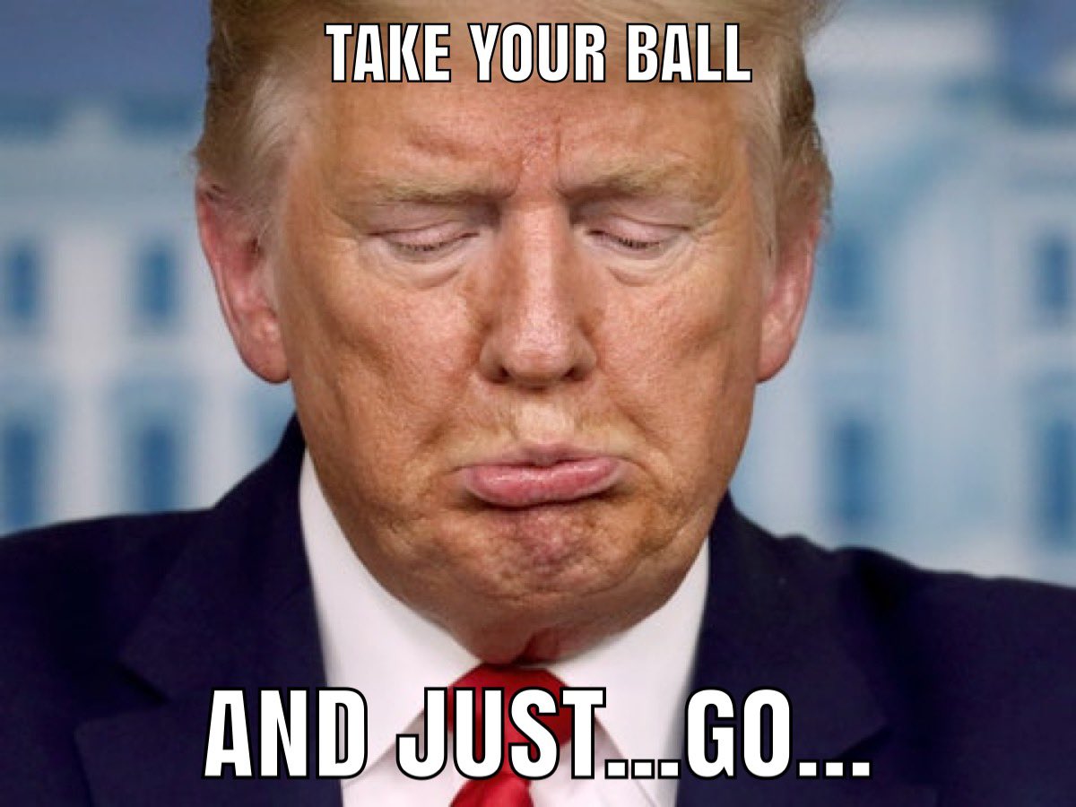 dklappe1's tweet photo. Bye bye. #uspoli #2020Election https://t.co/SCT9z6brGR