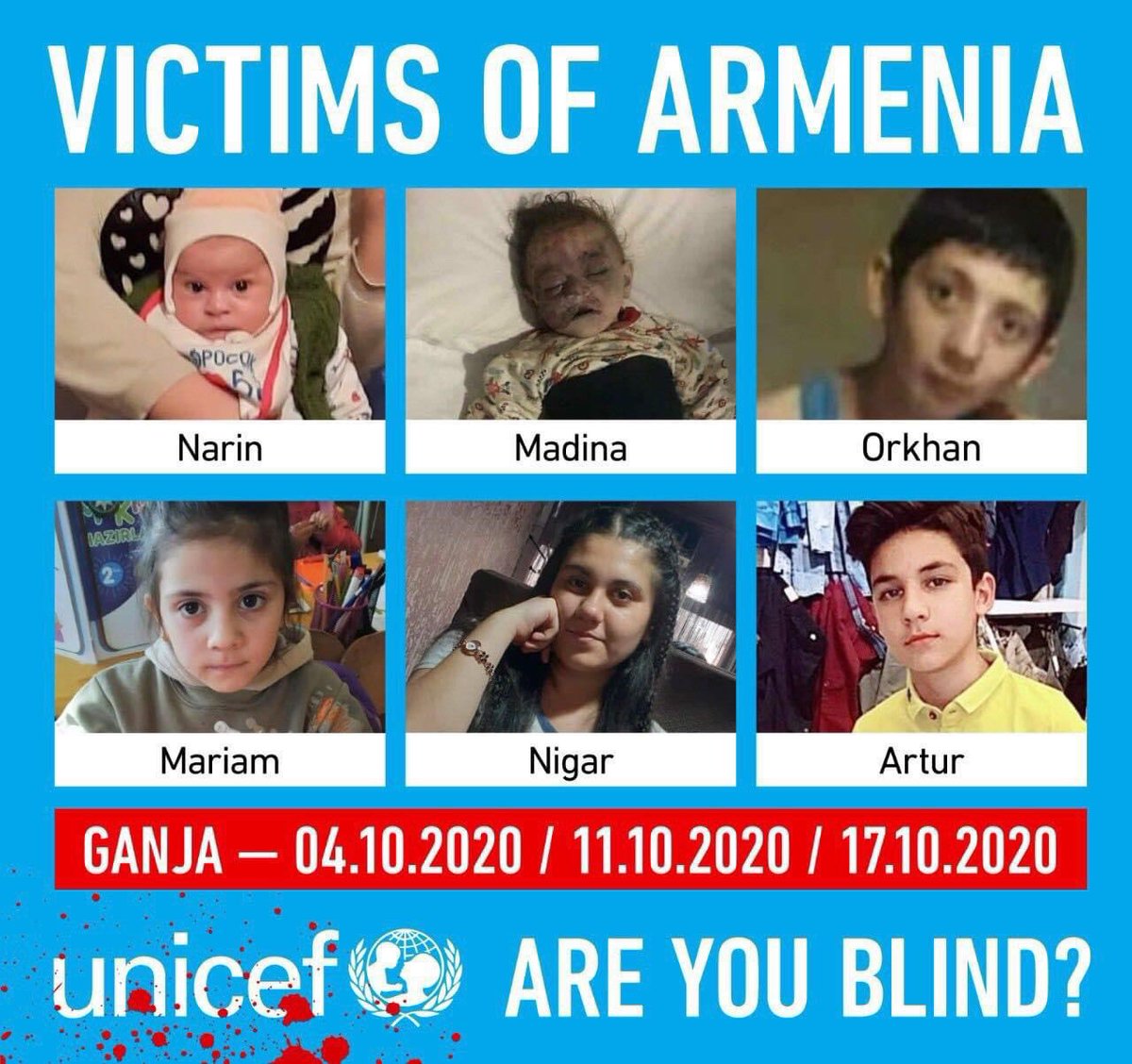 #armenianKillsChildren 
#StopArmenianAggression 
#StopArmenianTerror