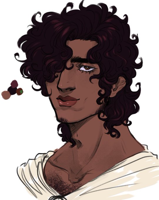 i do be loving my ocs tho (both he/him) 