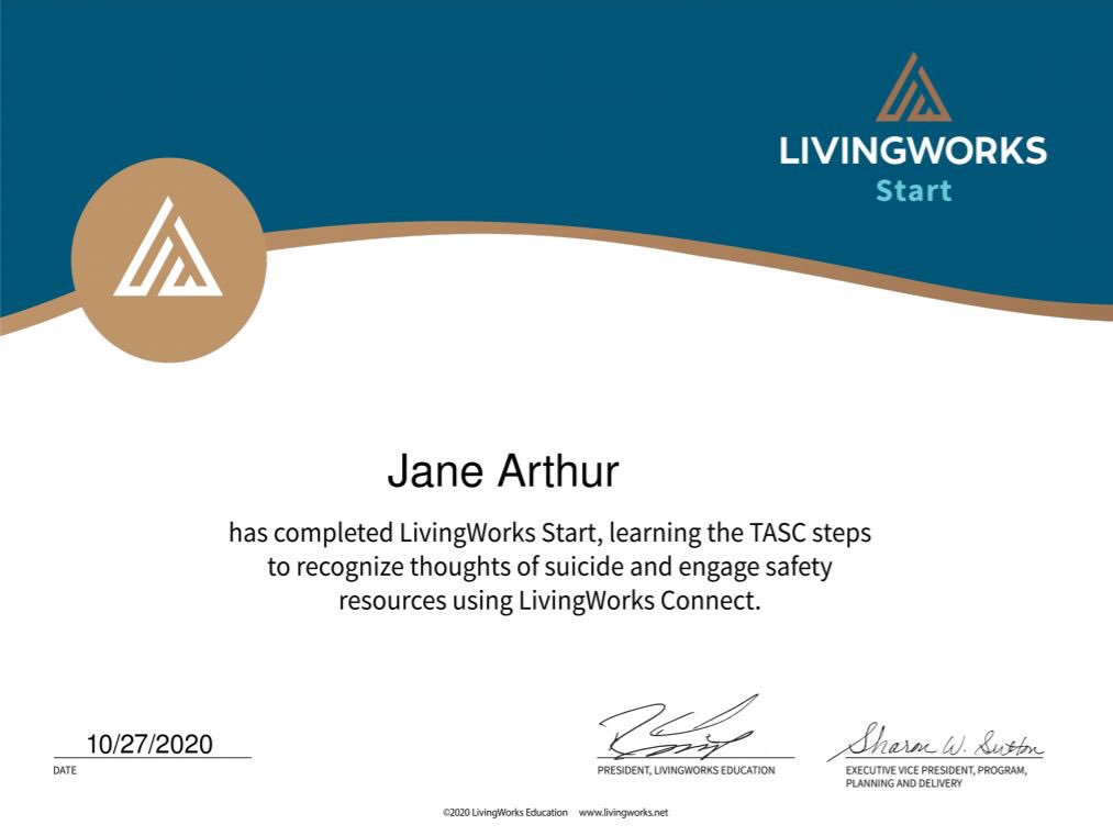 Jane Arthur tweet media