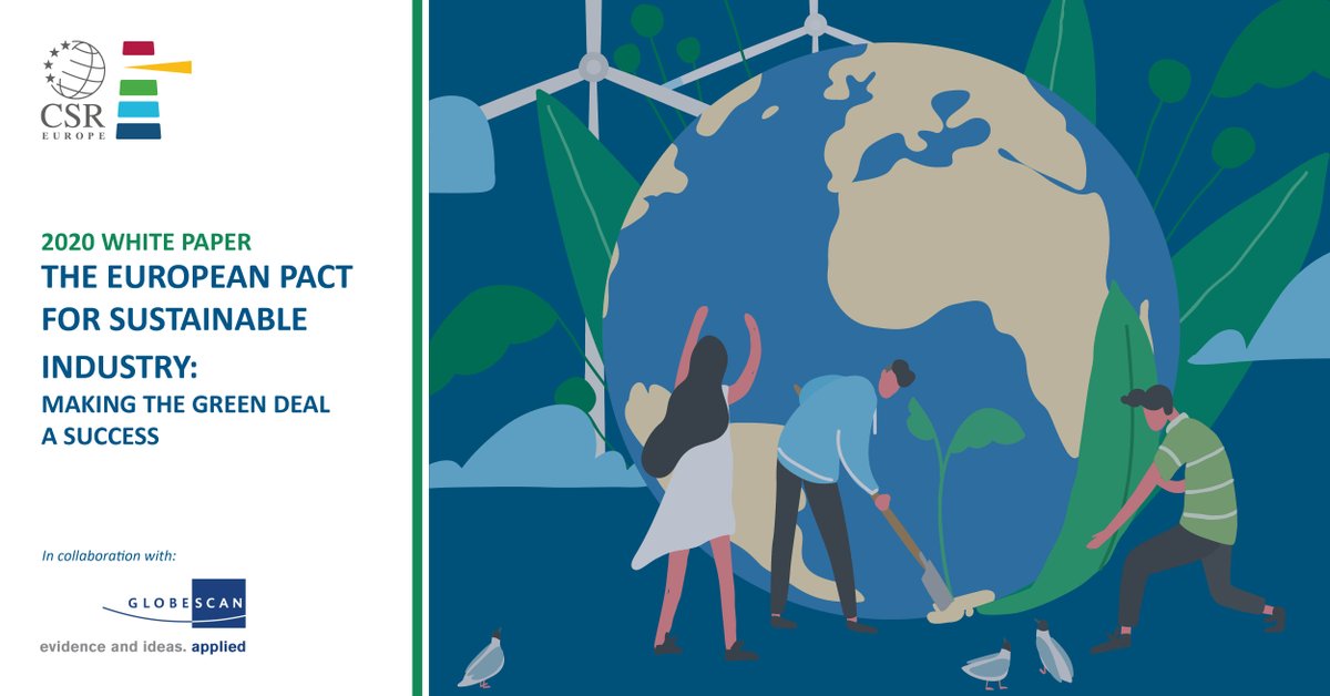 GlobeScan's tweet photo. How can we turn the post-pandemic recovery into an economic reset and make it the blueprint for a sustainable future?
Find out in our white paper w/ @CSREuropeOrg feat #AllInBook content from @DavidGrayson_, @markpeterlee & @cdjcoulter: https://t.co/tXnjktfyiB #Pact4EU https://t.co/2maPazZGEk