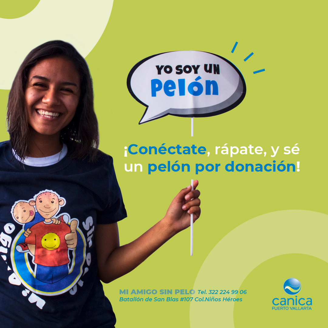 Recuerda que este 29 de Noviembre tenemos Mi Amigo Sin Pelo de manera virtual. ¡Los esperamos!💙 Comparte con tus amigos y conocidos. Regístrate ahora ingresando al link: forms.gle/Ls1CFosqqc9gbZ…
Para más información llama al 3222249906 y 3292232276

#GraciasPorAmarLaVida