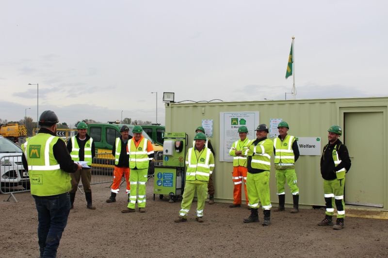 dmorganplc's tweet photo. As a member of @CECANW, we have participated in the “Stop. Make a Change” campaign to highlight wellbeing and safety issues.

Each of our live projects has been involved bringing the site team together which stimulated positive conversations and outcomes. #StopMakeAChange #CECANW https://t.co/Mjc1mdbn1W