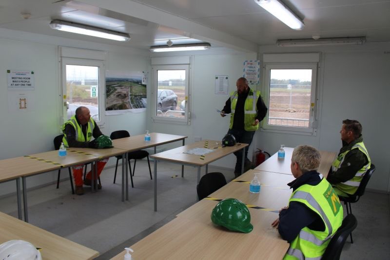 dmorganplc's tweet photo. As a member of @CECANW, we have participated in the “Stop. Make a Change” campaign to highlight wellbeing and safety issues.

Each of our live projects has been involved bringing the site team together which stimulated positive conversations and outcomes. #StopMakeAChange #CECANW https://t.co/Mjc1mdbn1W