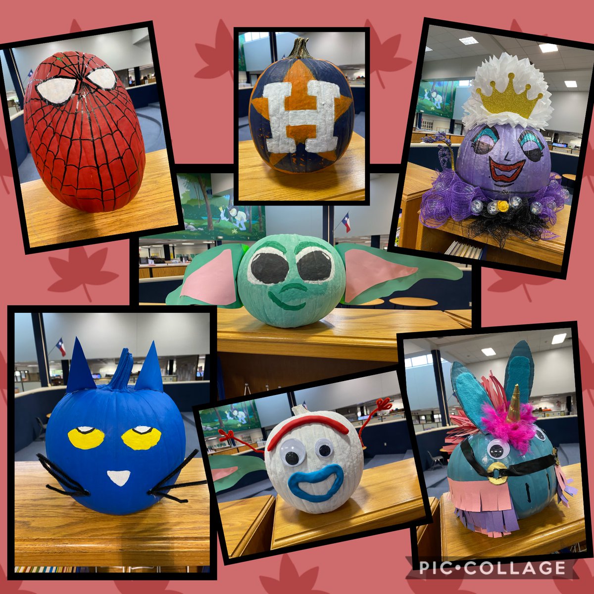 Frazier Elementary (@fraziergators) on Twitter photo Our staff is so creative! We can't wait for the students to vote for their favorite pumpkin on Friday! Who is going to win?? <a href="/CyFairISD/">Cypress-Fairbanks ISD</a> <a href="/GatorsRead1/">Frazier Elem Library</a> Our staff is so creative! We can't wait for the students to vote for their favorite pumpkin on Friday! Who is going to win?? <a href="/CyFairISD/">Cypress-Fairbanks ISD</a> <a href="/GatorsRead1/">Frazier Elem Library</a>