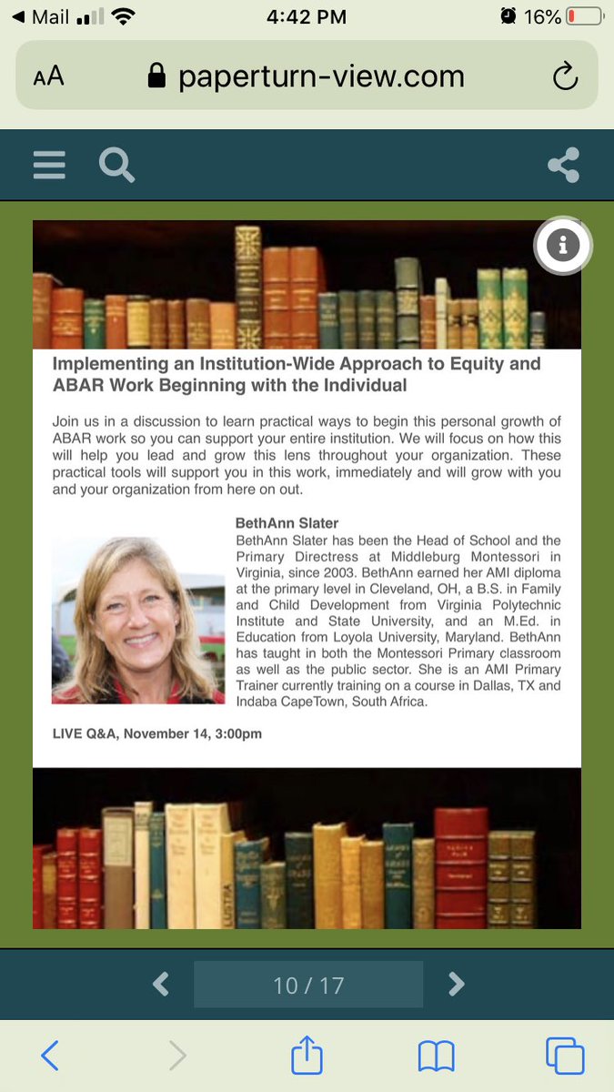 AyizeS's tweet photo. Yes! Coming soon the 2020 ⁦@VMontessoriA⁩ (VMA) Virtual Conference with funds benefiting the #BlackMontessoriEducationFund (#BMEF)! ⁦@MontessoriAMI⁩ ⁦@amshq⁩ ⁦@IndigenousChLdr⁩ ⁦@BetterWayFdn⁩ ⁦@montessori4sj ⁦@colleenwilkin⁩ ⁦@stinastein https://t.co/AEuSgYUthX