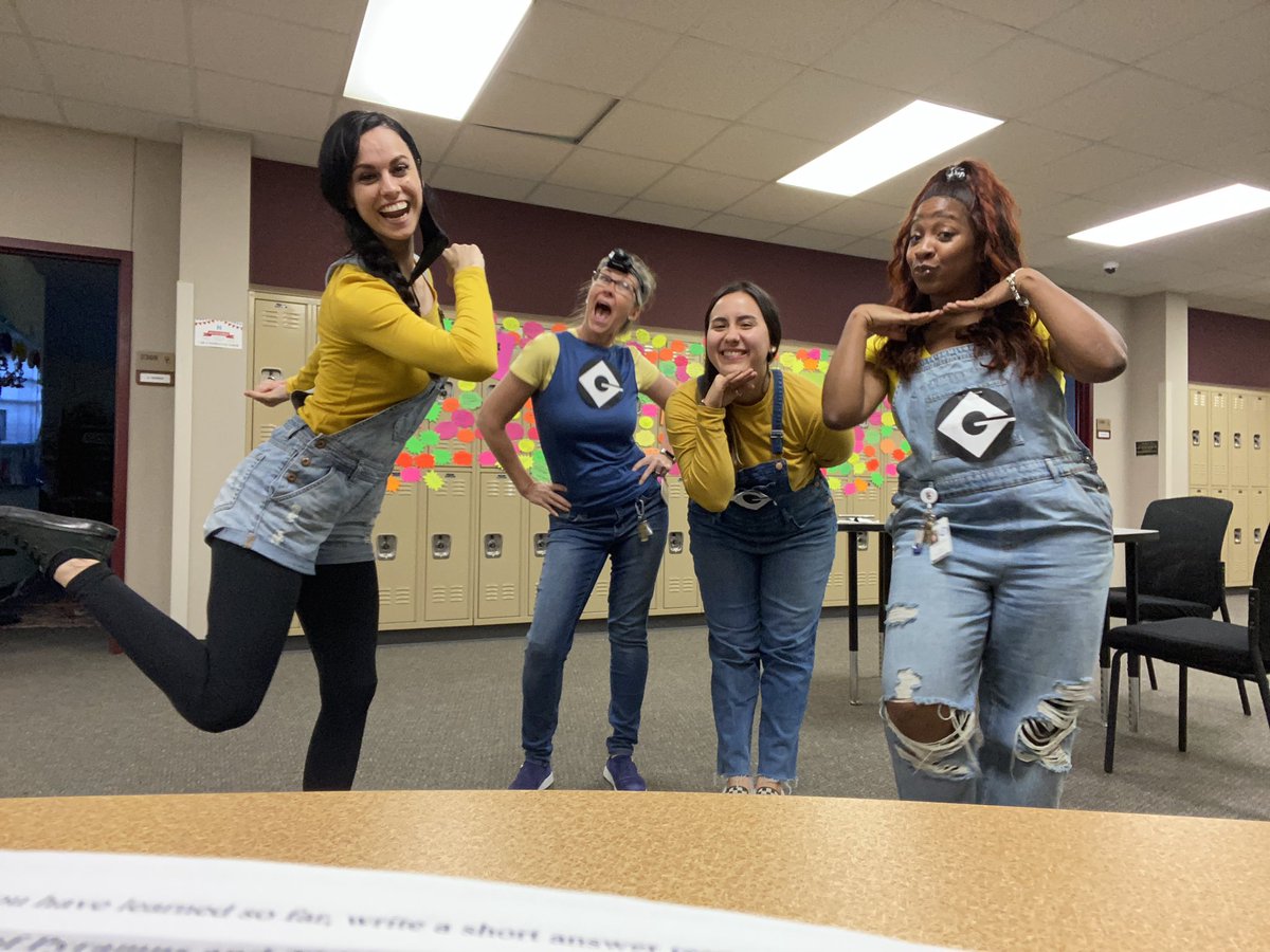 MsPenagos's tweet photo. Character day! @LangIsLit @sheri_wilburn @SCHS_MrsAP Stay tuned for more. 🥰 https://t.co/OOnYwO3NMQ