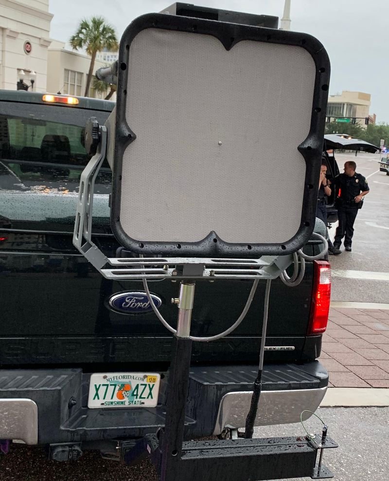 4) LRADs: speaker mounted on back of a police vehicle-Do heavy acoustic damage in a cone-Can be used as an actual speaker--if police are lined up BEHIND the speaker, higher chance it is being used for damage-Cannot run into the cone to save someone--you will be incapacitated