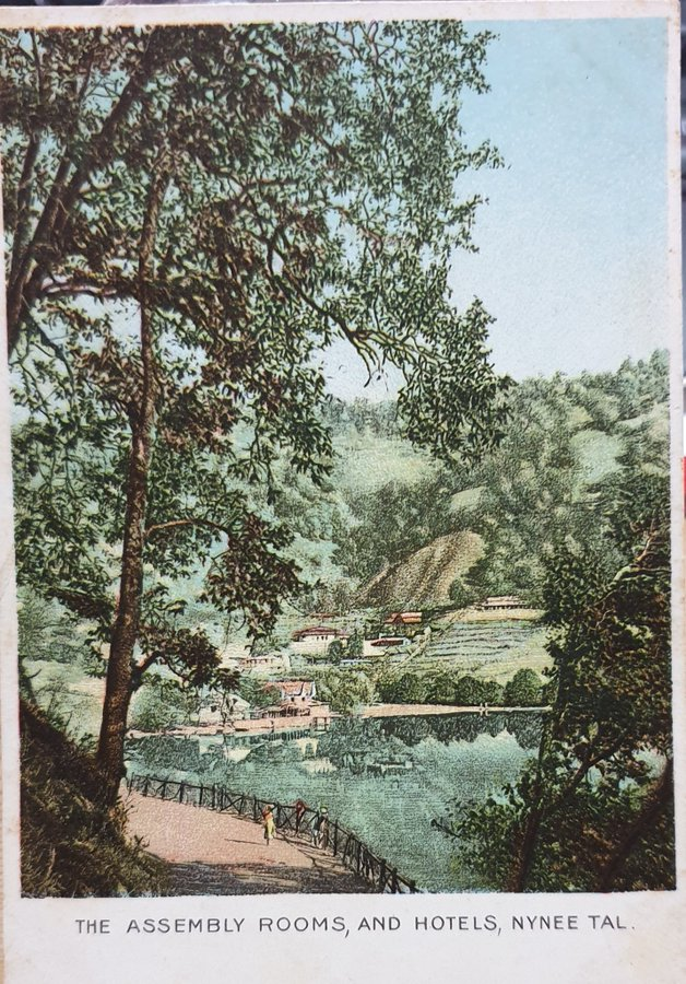 __Interfaith__'s tweet photo. For followers with an interest in #India, here is #postcard of the Assembly Rooms and Hotels Nynee Tal or #Nainital which I think is in #Uttarakhand. The #postcard could be over 100 years old!
#IFMPC #postcards #deltiology https://t.co/Ir3GBZvSpr