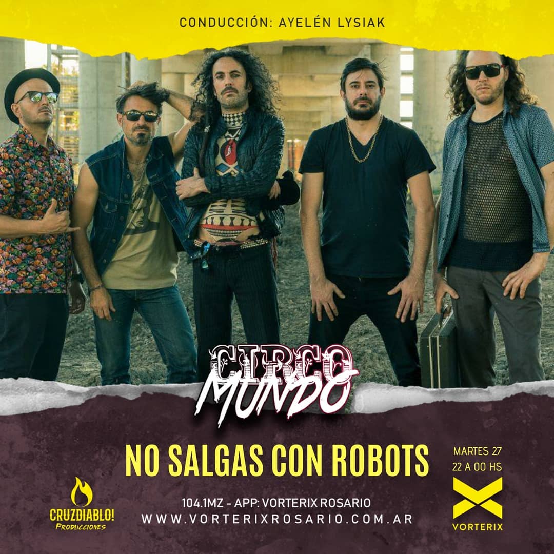 RobotsNo's tweet photo. Está noche Mujer Gurú suena en @RosarioVorterix 

#nosalgasconrobots #mujerguru @QuarkRecords @GuaditaGandlaz https://t.co/x8LaWgamQn