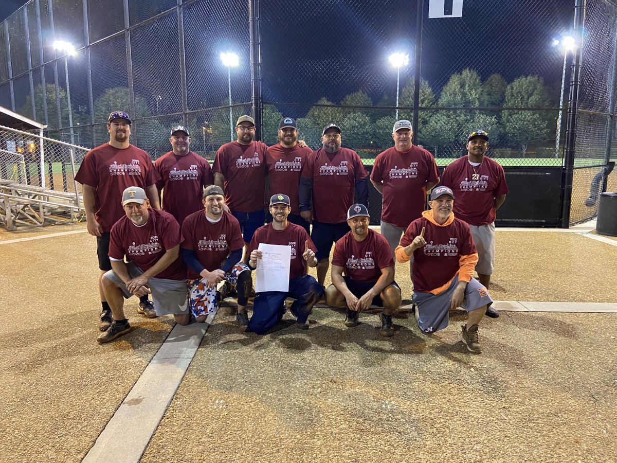 Congrats to Wallace Auto Sales: 2020 Fall Adults Softball Men’s 2+HR Tournament Champions!!