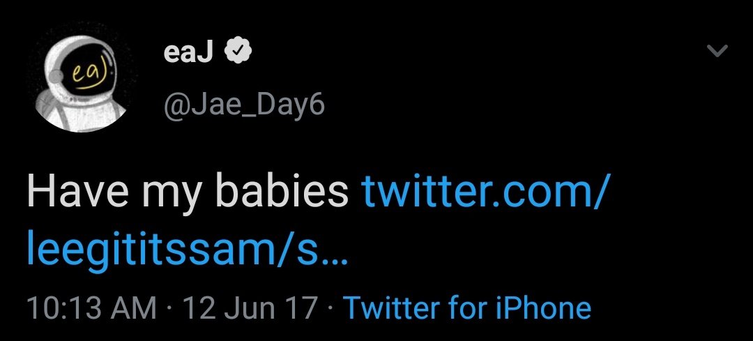 Jae asking his friends to have his babies