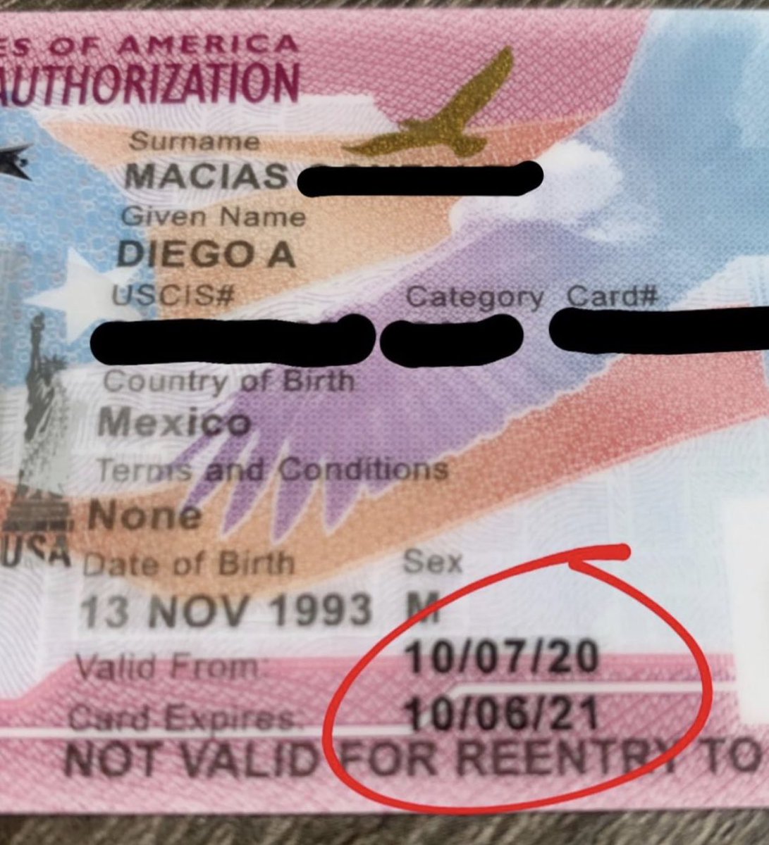 My thoughts on this.... I am a DACA recipient, I was born in Culiacán I came into this country at the age of 2 I am grateful for what this program has given me. What your looking at is the new rule that Trump has to put into place, instead of renewing the..