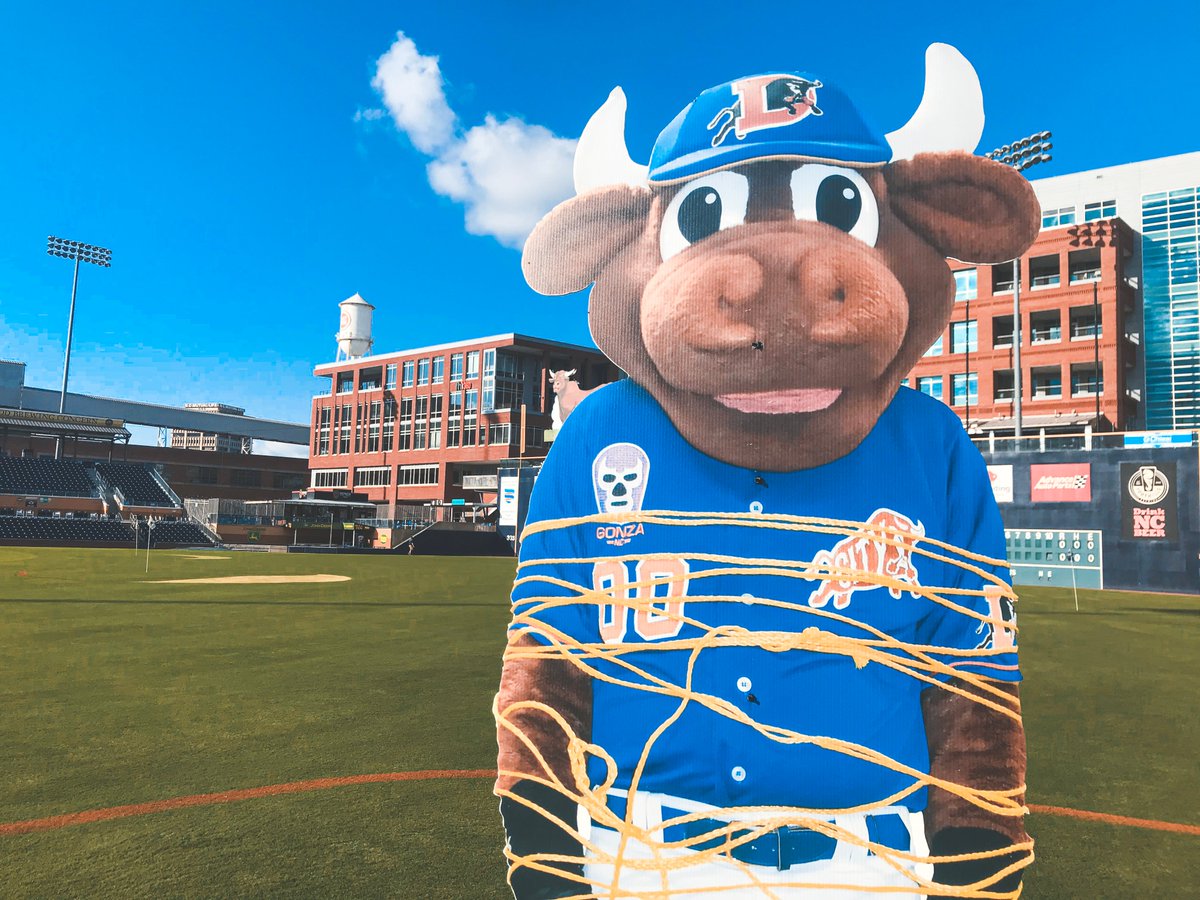 DurhamBulls's tweet photo. Golf, but make it minor league baseball https://t.co/9QPwFsmBvu