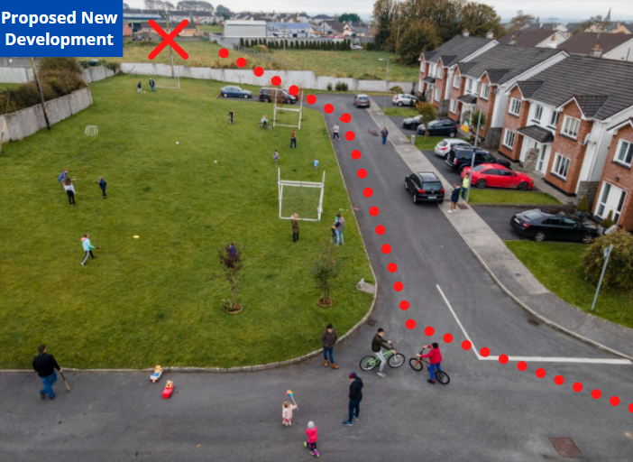 DroimNa's tweet photo. PLEA TO PROTECT DROIM NA CILLE 
1/1 This is the route that huge construction traffic would have to travel to get to the proposed development site from the main Caheronaun road, along with all associated delivery trucks, lorries, vans and construction workers vehicles. https://t.co/N1PbfjoQXL