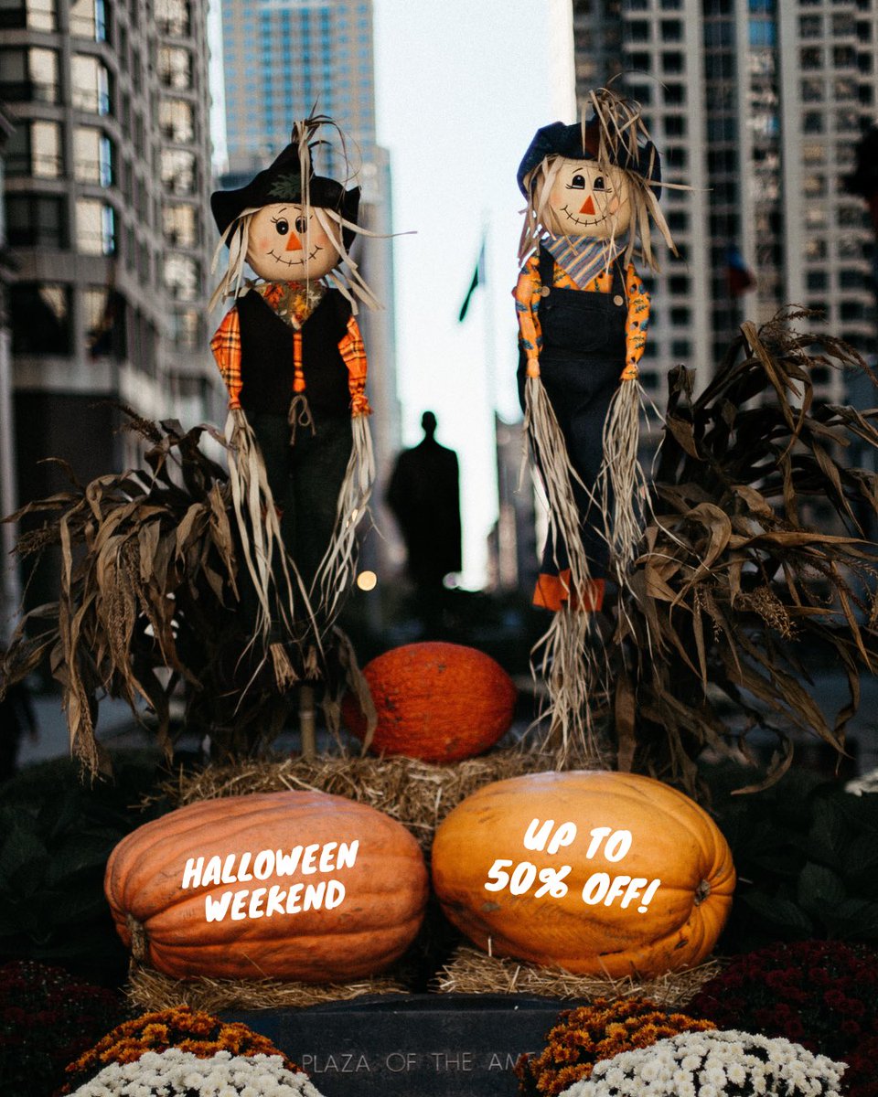 getawayhostel's tweet photo. Do you feel like spending #Halloween in #Chicago? 🎃 Book your room now at the Getaway Hostel and save up to 50%. The more you stay, the less you pay. We'll be waiting for you! 🧛🏼‍♂️

👉🏼 https://t.co/LQccCZYWXl https://t.co/r8wUy3IUAR