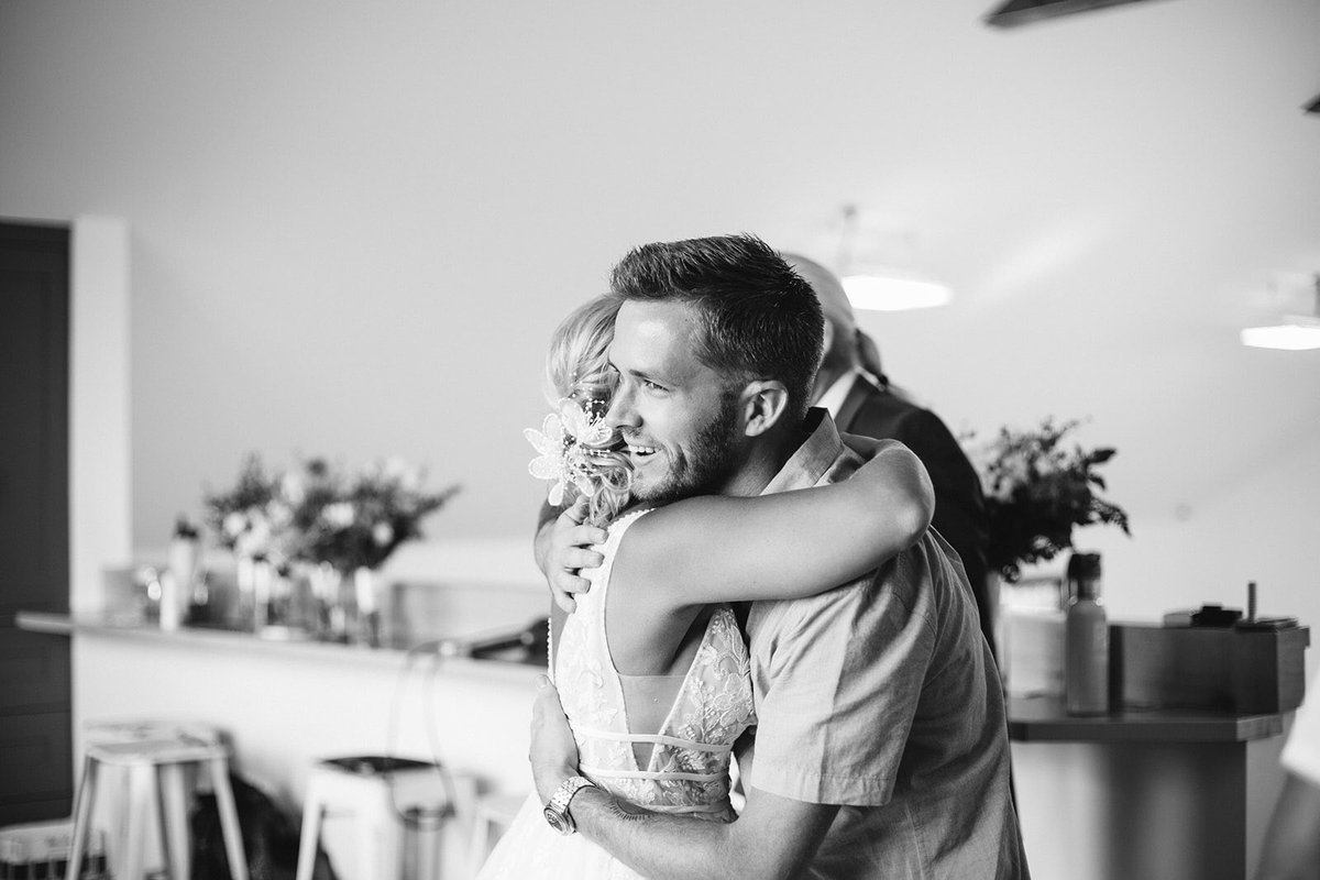 RachelLenger's tweet photo. Not missing a chance to celebrate the birthday of my brother. @timwithteeth is thoughtful, creative, funny, and wildly talented. He’s a wonderful dad to my nieces and nephew. Tim, it is an honor to share family with you and do life together. I’m proud of who you are. HBD! 💙 https://t.co/sTAmB4xJOK
