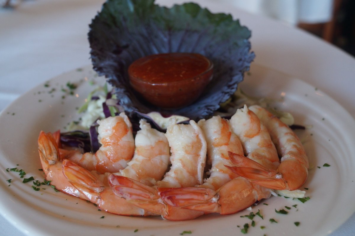 MarlinGrill's tweet photo. Shrimply the best 🍤 way to start any meal is with our Shrimp Cocktail!
#MarlinGrill #Sandestin #Florida #Shrimp #ShrimpCocktail #GulfToTable #EmeraldCoast https://t.co/ZCE8Lf6pnf