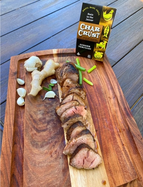Make this mouthwatering pork tenderloin with Char Crust Ginger Teriyaki tonight!
 
Char Crust's signature sear seals in the juices of perfectly balanced sweet teriyaki and fragrant ginger.  Pair with rice and veggies and you're set.  Your family will be amazed.