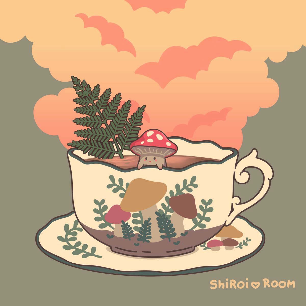 Witches’ Tea Party 🌱🍄🌱 Wild Mushrooms Blend