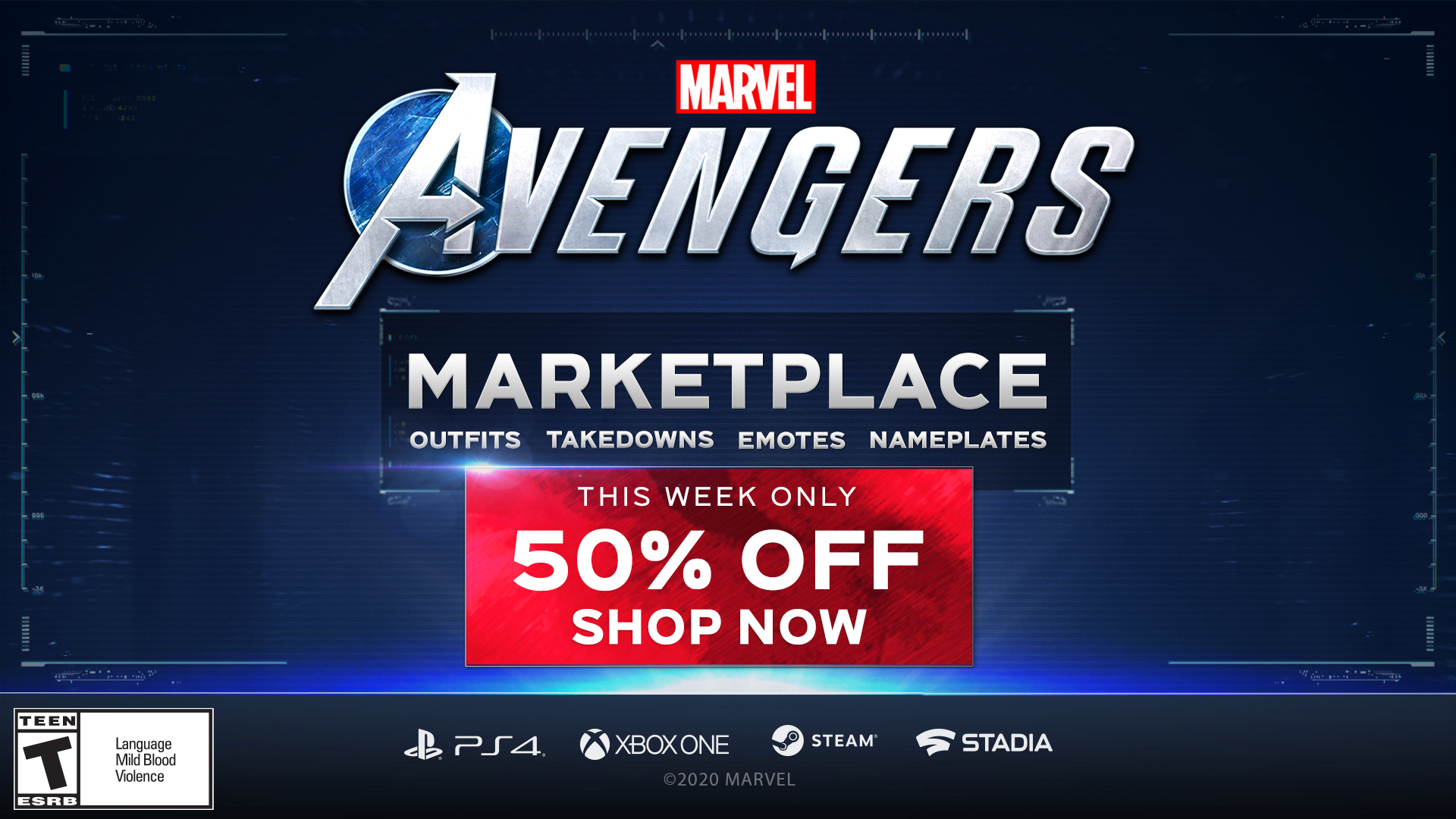 Marvel avengers ps4 2025 discount code