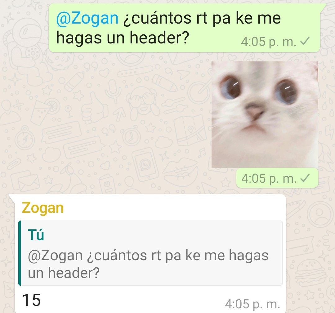 Bandita, ayuden para que @Ganzo_Design me haga un header🙈🙈