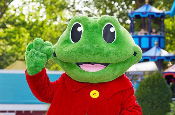 Extra bonus points if you know from which theme park this frog is