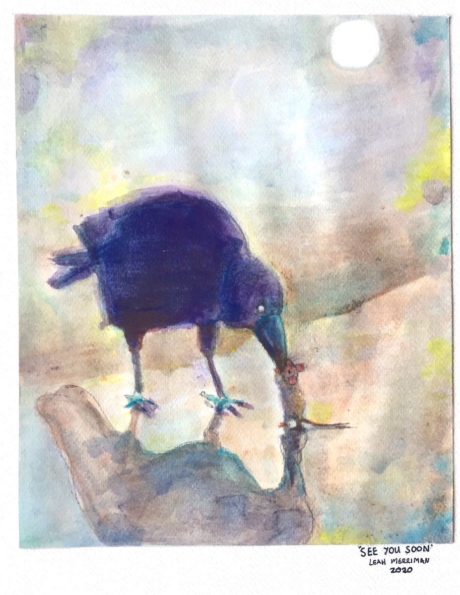 (Not goodbye because they’re in love) #watercolour #love