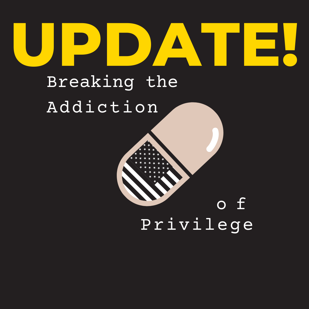 We previously posted that today's Breaking the Addiction of Privilege workshop would begin at 2 PM PST, which contradicted the 3 PM PST start time on our website and we wanted to clear that up.
The workshop will begin AT 3 PM PST.
Our apologies. See you soon! https://t.co/zmcpfClsR7