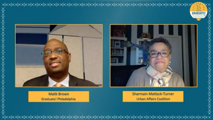 "We have to be nimble and evolve with the times. We will always have the core mission of helping adults achieve a degree, but we have to be responsive to the other tentacles that affect adults in our region." Malik Brown, Graduate! Philadelphia's Executive Director

#GradPhilly15