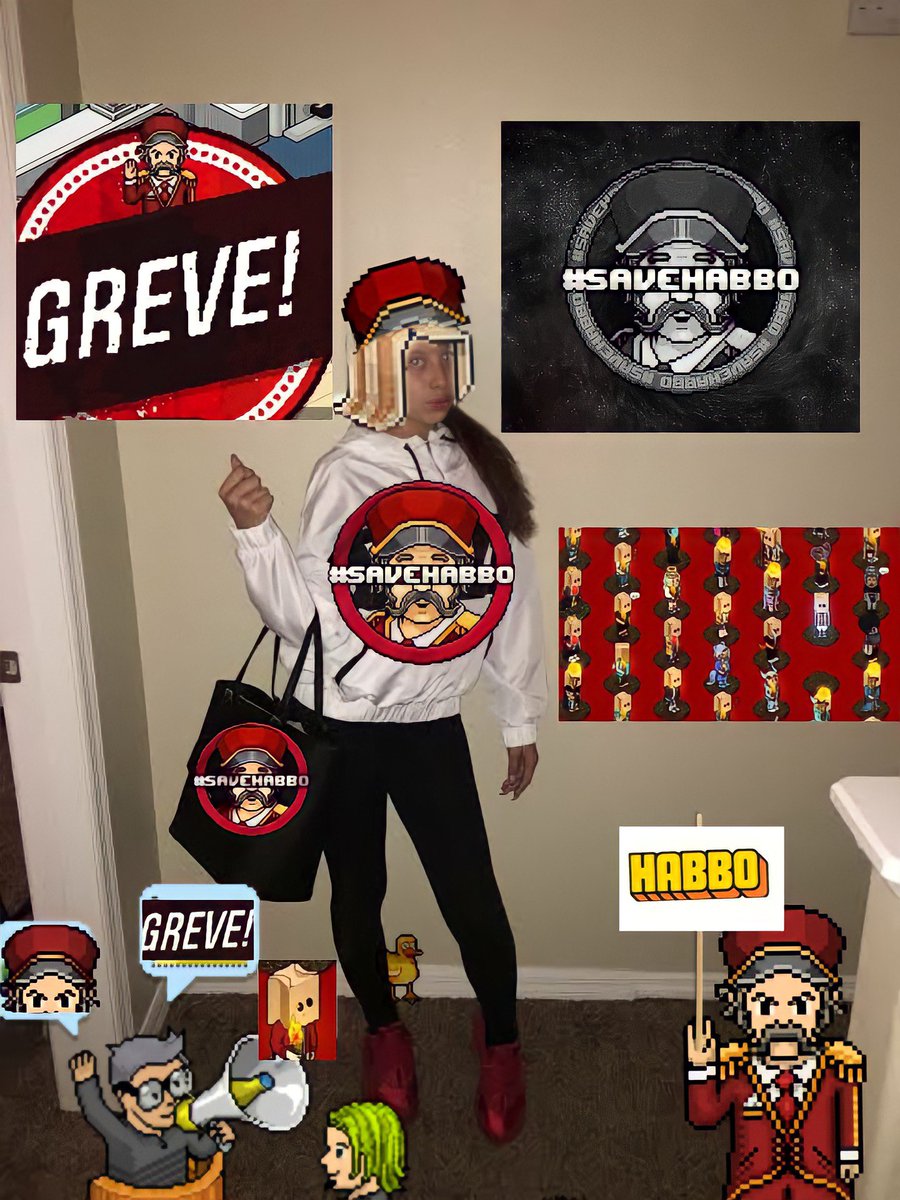 NKTopStar's tweet photo. Trajados! #SaveHabbo https://t.co/PzDpZOaIp6
