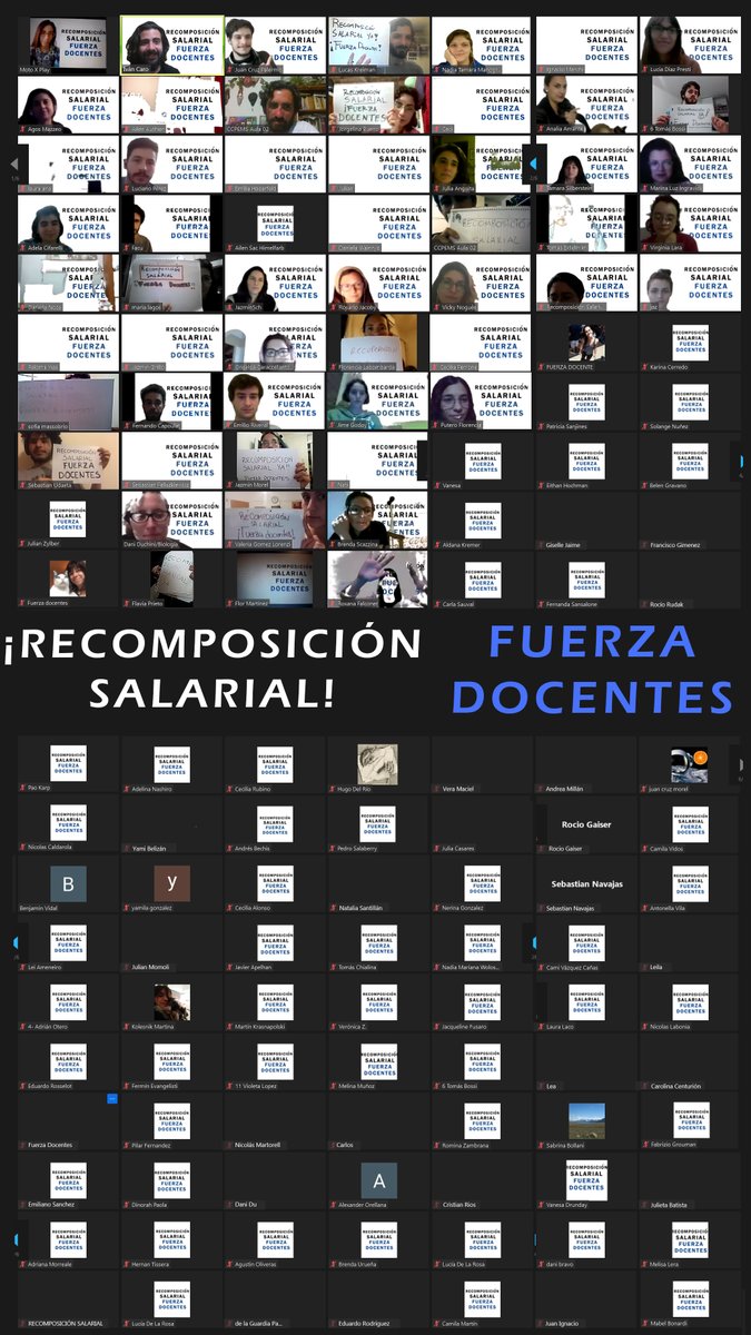 GuilleFolguera's tweet photo. Estudiantes de la universidad pública ponen las caras y bancan la lucha docente.

Tratá de no emocionarte.

Tratá de no tener esperanza.

Gracias. https://t.co/3cBOaVuWdx