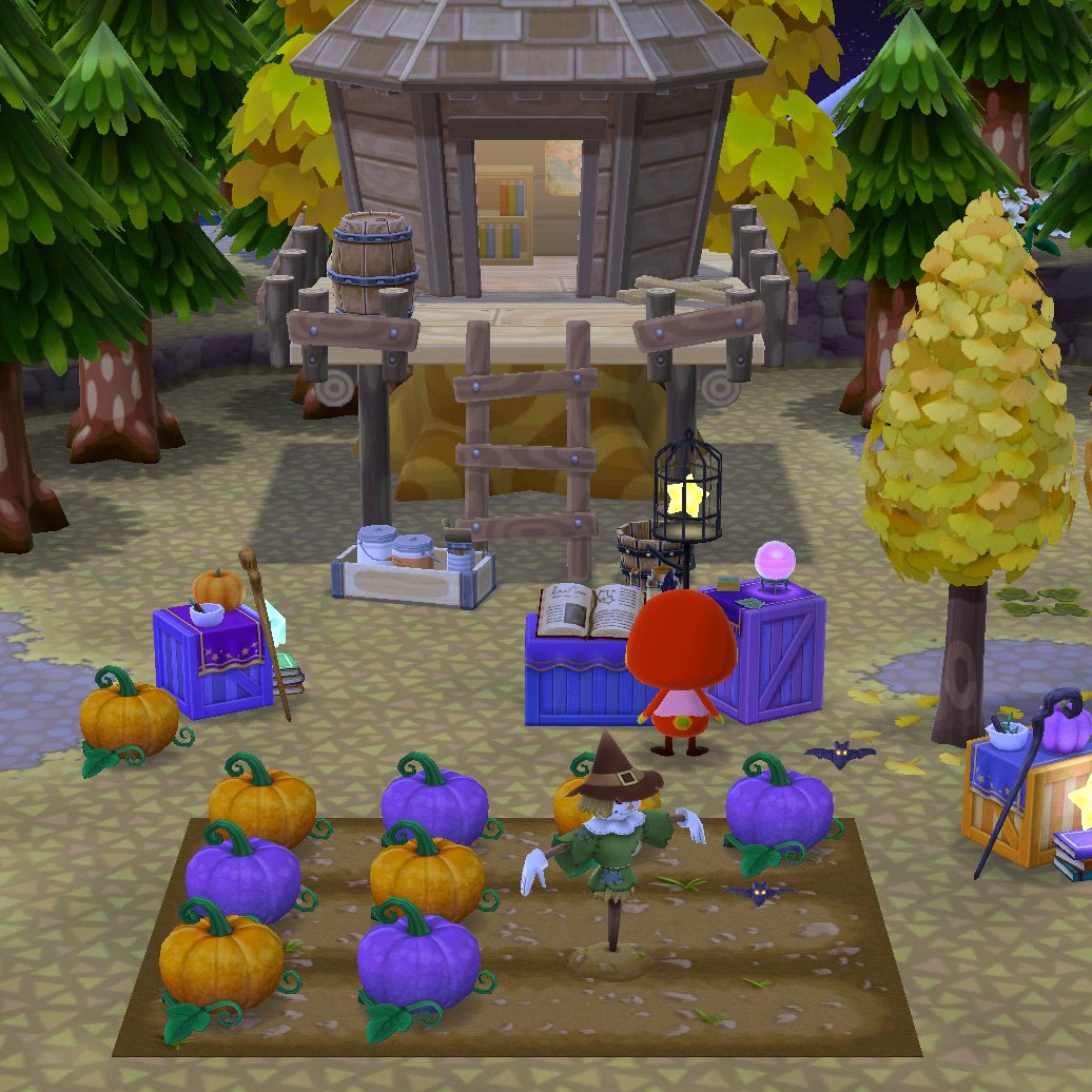 acpcsara's tweet photo. My campsite 💜✨ #ACPCHalloween https://t.co/JwpbHA1LGB