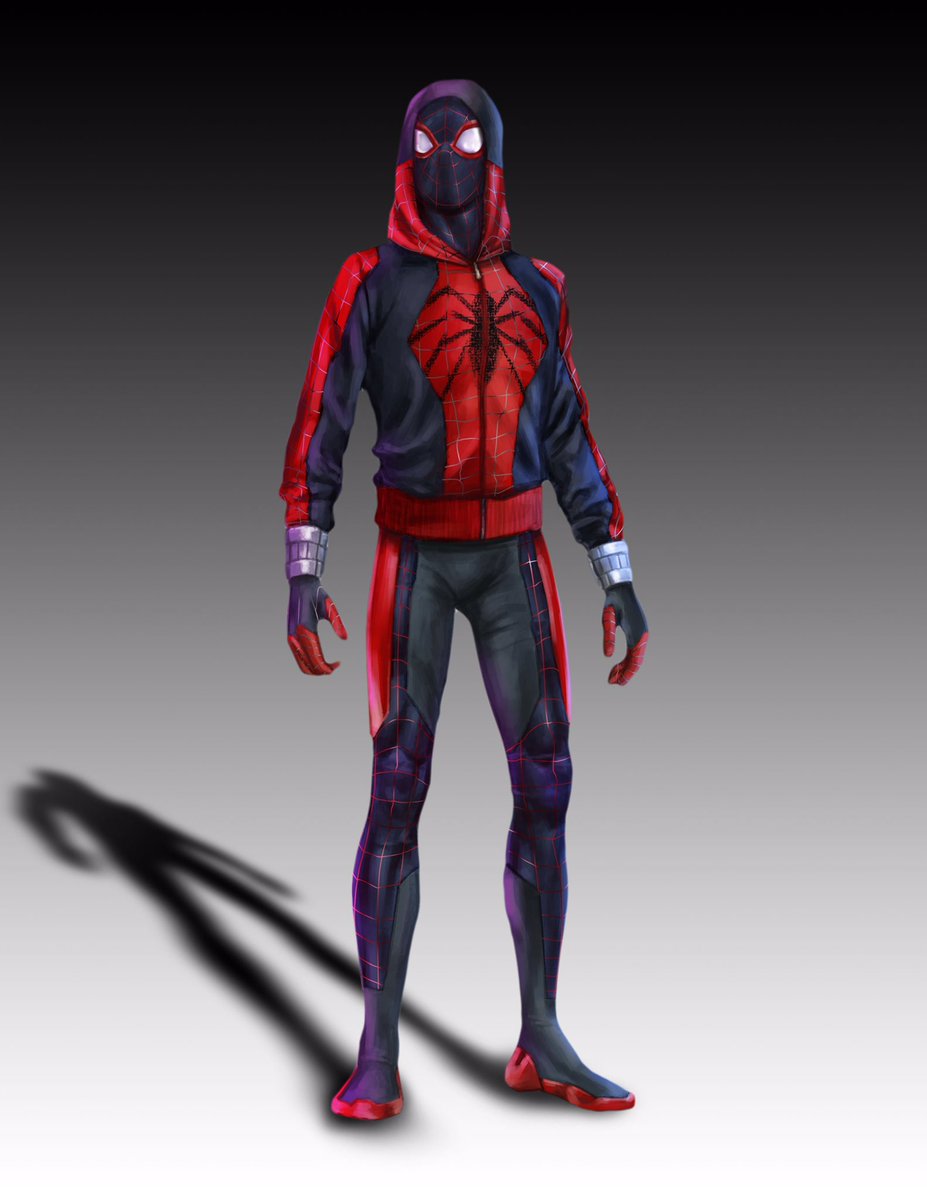 EthanCastillo05's tweet image. Here’s my second piece of my Miles Morales exploration! I still need a name for the outfit... any ideas? Inspired by @insomniacgames Spider-Man: Miles Morales! #MilesMorales #MilesMoralesPS5 #SpiderMan #conceptart #conceptdesign #costumedesign #digitalart #Wacom #MadewithWacom