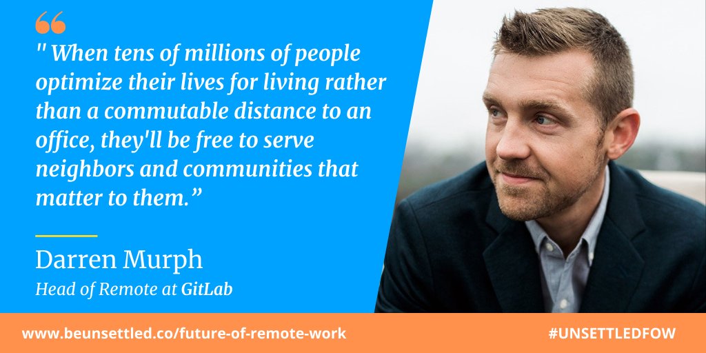LiveUnsettled's tweet photo. A good reminder that with great power, comes great responsibility. Thanks to @darrenmurph, Head of Remote at @gitlab, we're asking:
"What's one thing YOU can do today to serve your community, in the time you used to spend driving to work?" #UnsettledFOW https://t.co/CiYYlK75DH