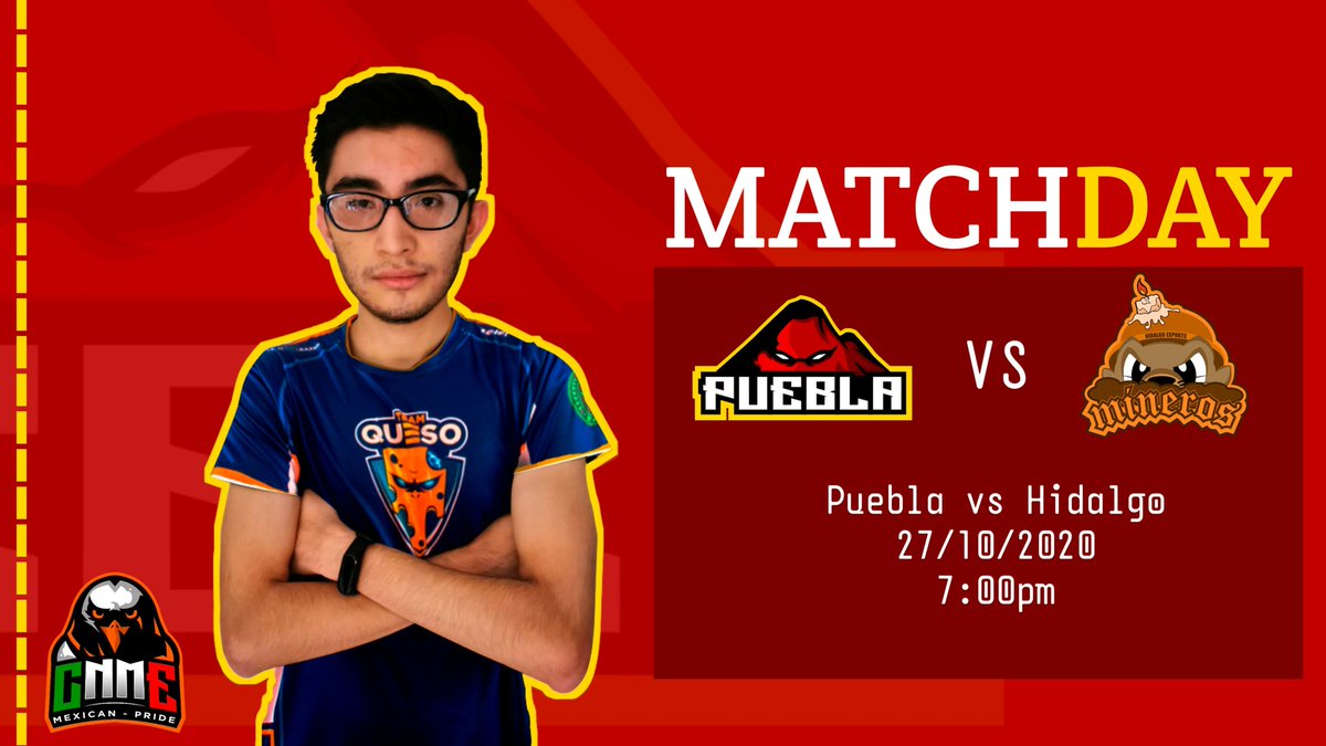 #ClashRoyale I

Esta noche nuestros poblanos disputarán el tercer partido correspondiente a la fase de grupos de <a href="/PRIDEMX_GG/">MEXICAN PRIDE</a>. 

🆚 <a href="/MEsportsHgo/">Mineros Hidalgo Esports</a> ⛏️
⏲️ 7:00pm 
📺 Por confirmar

#VamosPuebla 🌋
