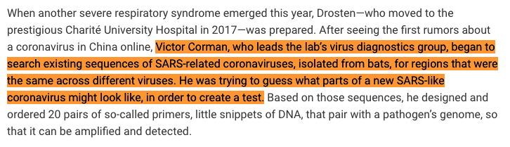 97/124 Question: Did Andreas Nitsche & Marion Koopmans influence  @DrTedros & the  @WHO to recommend Drosten's & Corman's real time qPCR-protocol globally (without any FDA-approval at all) for clinical diagniosticsl? Did they indirectly help Olfert Landt to earn a lot of money?