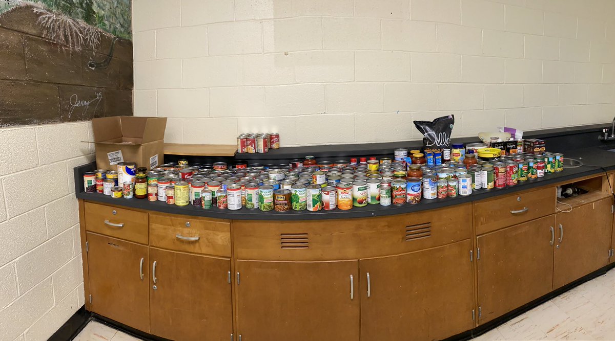 With 10 days left in the 2020 Battle of the Food Banks, <a href="/WHRHighSchool/">Warren Hills HS</a> has already collected over 250 items to be donated to local food banks! Keep up the good work, Blue Streak community! <a href="/HHSTIGERS/">HHS Admin</a> how’s it going over there??! #BOTFB2020 #letsgostreaks #beatthetigers