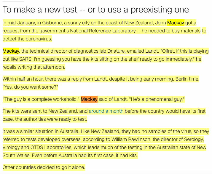 103/124 Olfert Landts connection to New Zealand is John F. Mackay.  https://cnn.it/34wpmOE 